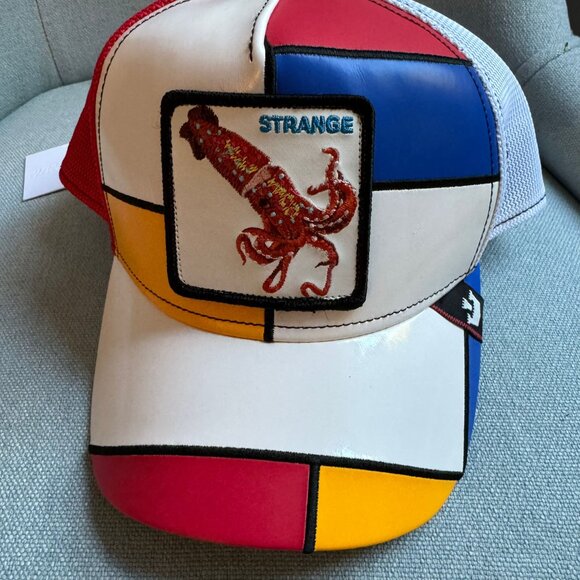Goorin Bros Mondrian Squid Strange Hentai Trucker Hat Fresh Friday Drop main image 11
